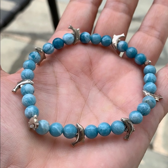 Sold ❤️ Larimar Bracelet Confidence - Picture 2 of 4